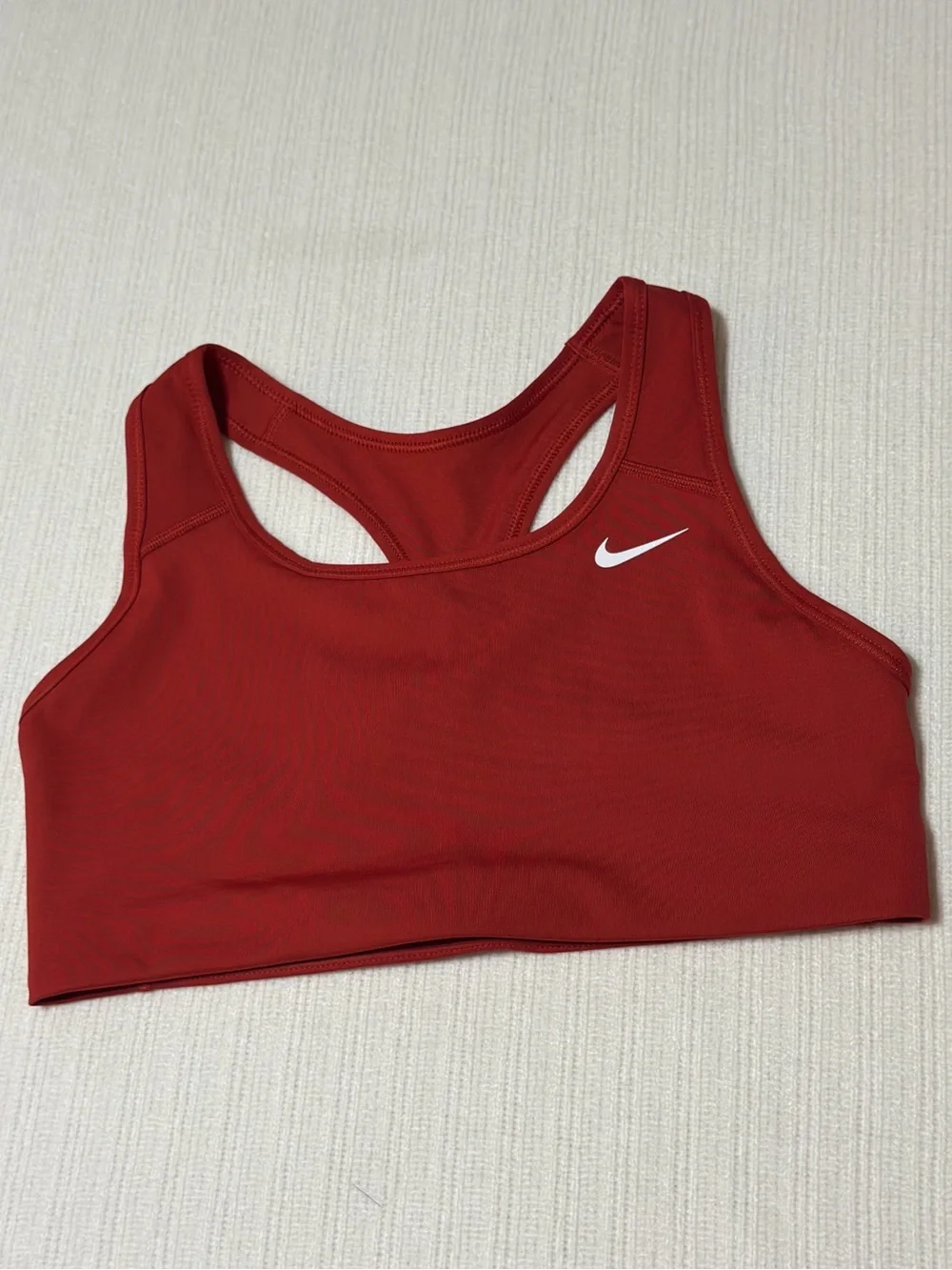 NWOT Nike Dri-Fit Sports Bra / Brick Red / Medium